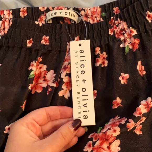 Alice + Olivia Elba Ankle Pant sz 4 - Picture 7 of 10